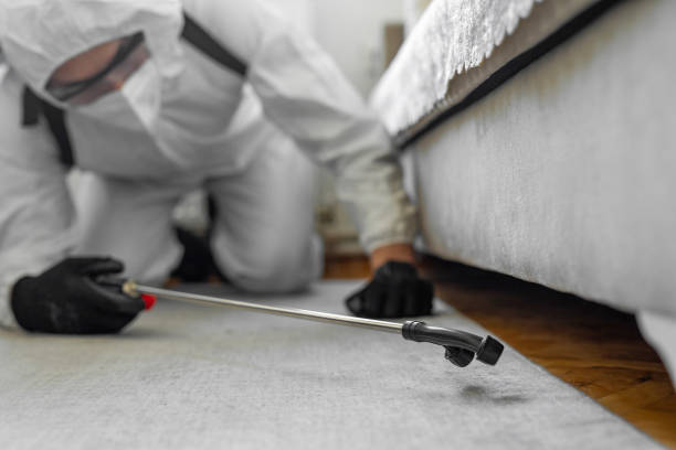Professional Emergency Pest Control technician working in Worthington Hills, KY